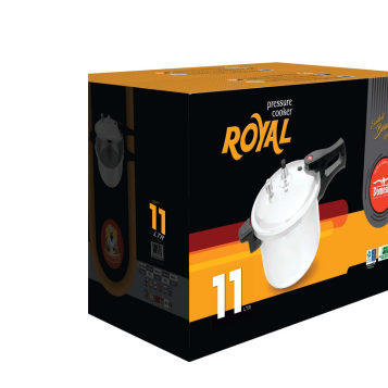 Domestic Royal Series Pressure Cooker 11 Liter