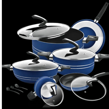 Elegant Nonstick Gift Set 17 Pcs
