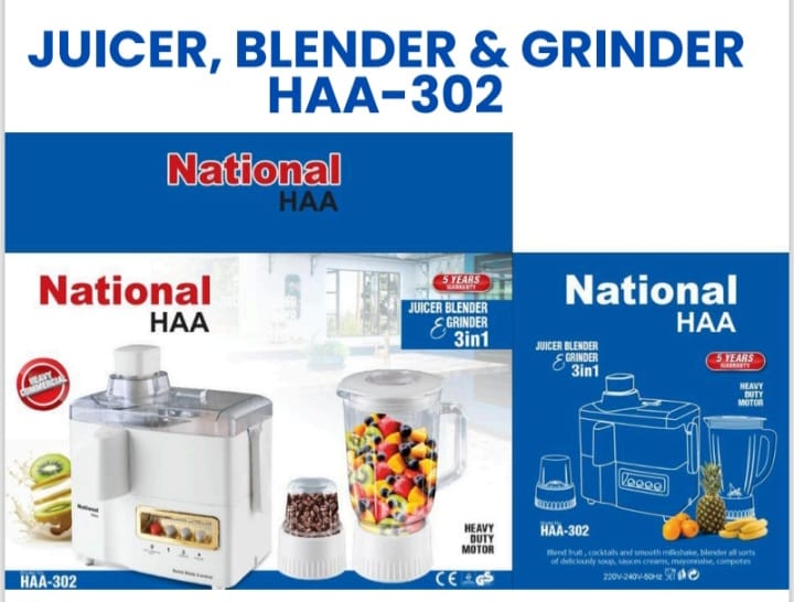 NATIONAL JUICER, BLENDER & GRINDER HAA-302