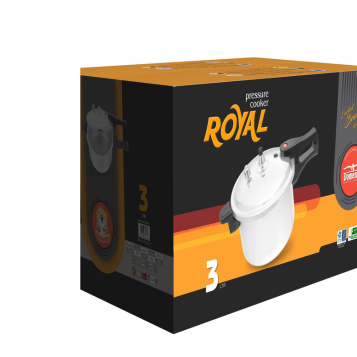 Domestic Royal Series Pressure Cooker 3 Liter