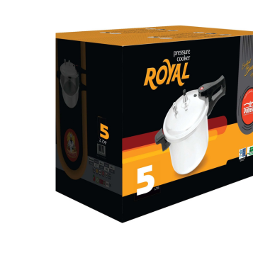 Domestic Royal Series Pressure Cooker 5 Liter