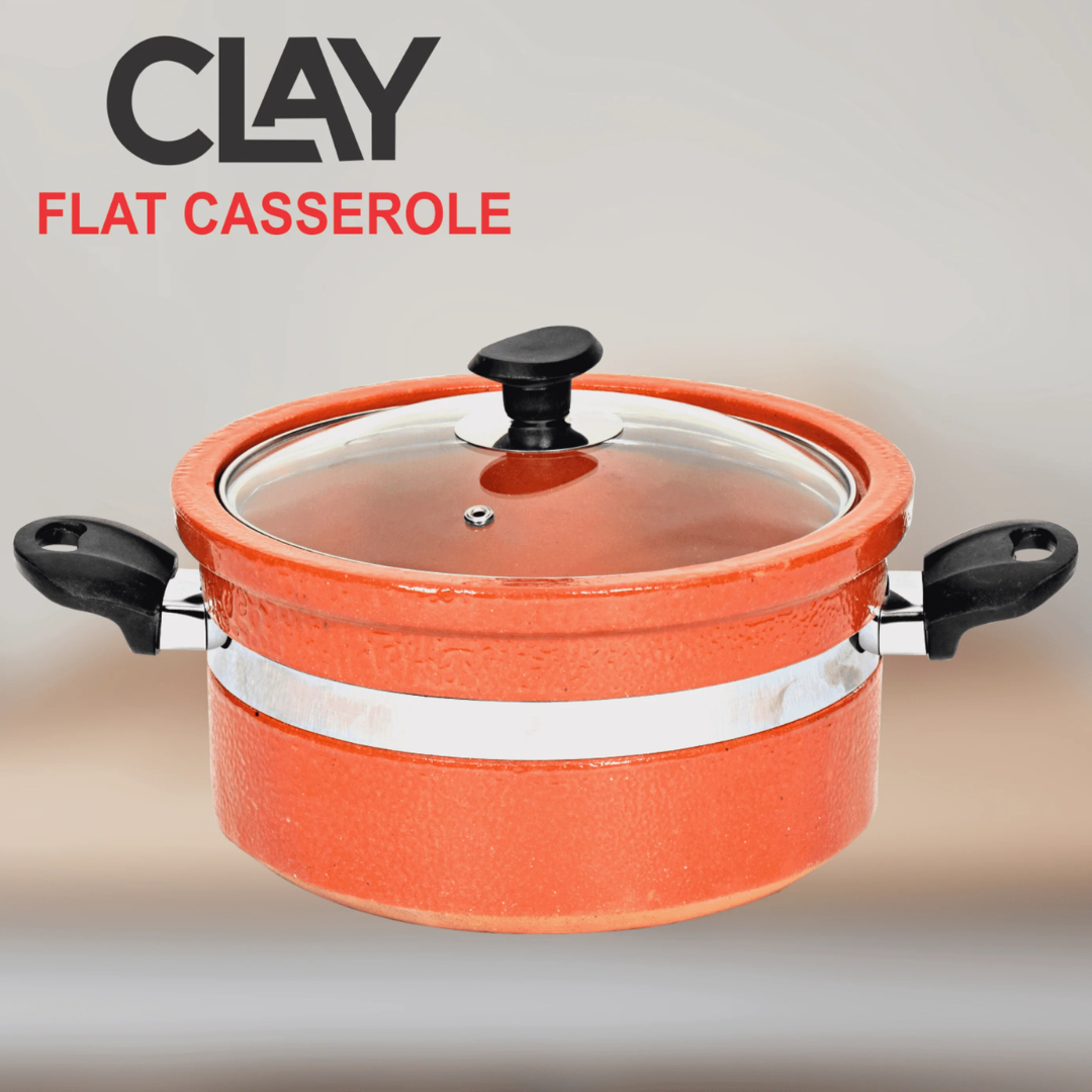 Majestic Clay Flat Casserole (HANDI)