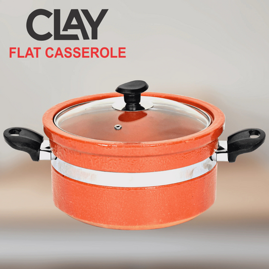 Majestic Clay Flat Casserole (HANDI)