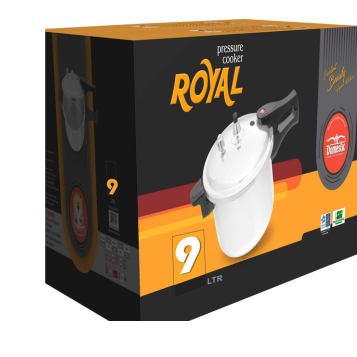 Domestic Royal Series Pressure Cooker 9 Liter
