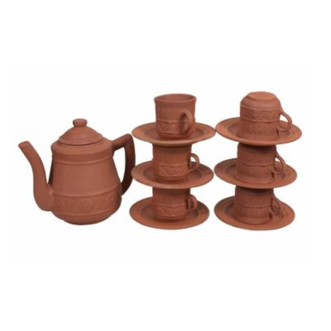Majestic Clay Tea Set 7PCs