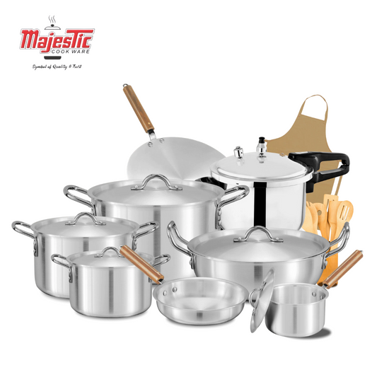 Metal Finish Jumbo Set - 21Pcs