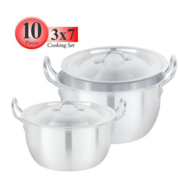 D-41C AL Cook Cuisine Set 3x7 Metal Finish