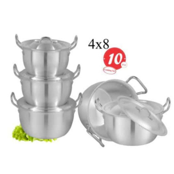 D-41B AL Cook Cuisine Set 2x6 Metal Finish
