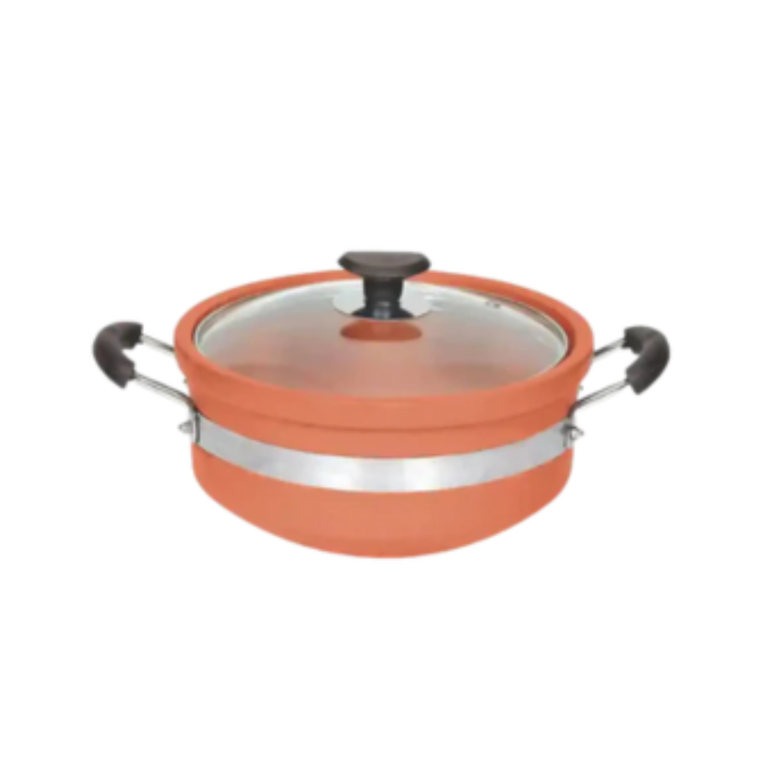 Majestic Clay Non-Glazed Wok (KARAHI)