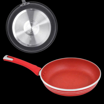 D-154A Domestic  Forged Frying Pan 4-Layers Marble