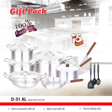 D-31 AL Super Gift Set Metal Finish