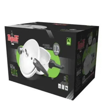 Elite Wok 12 Ltr Cooker with Glass