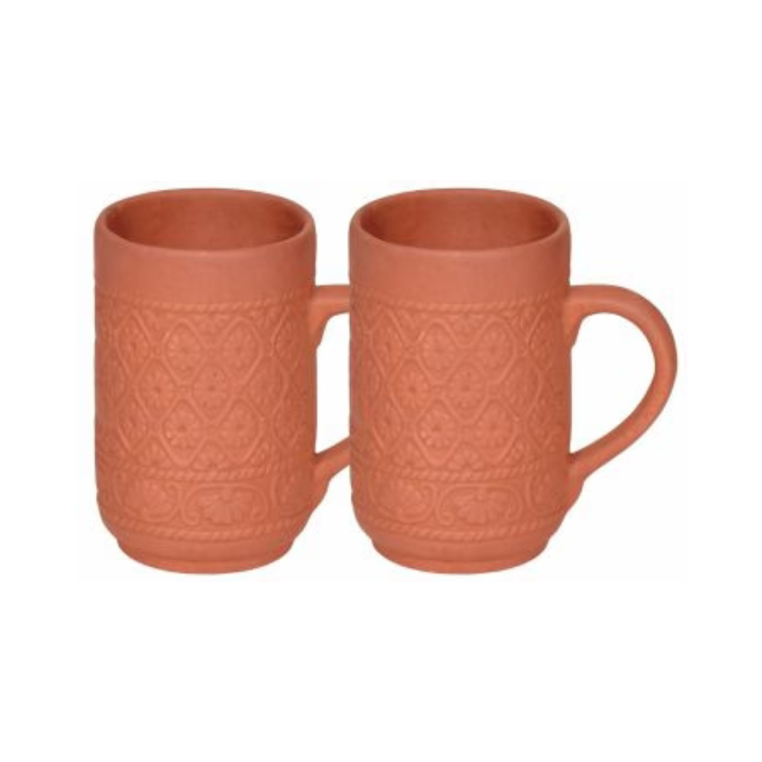 Majestic Clay Juice Mug 2PCs