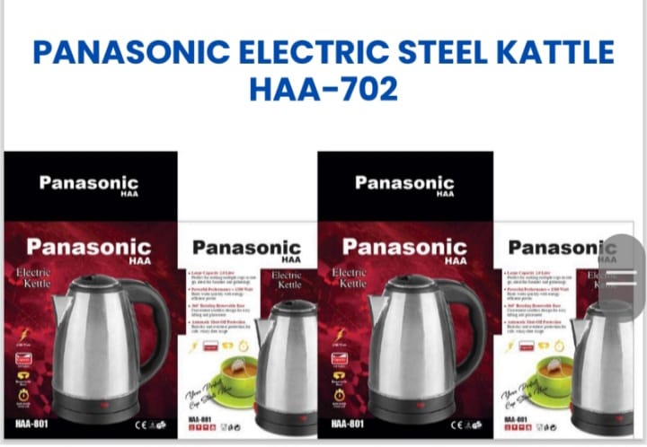 PANASONIC ELECTRIC STELL KATTLE HAA-702