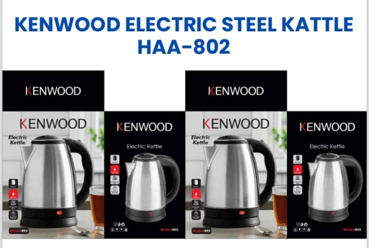 KENWOOD ELECTRIC STEEL KATTLE HAA-802