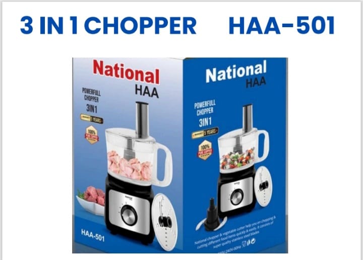 NATIONAL HAA 3 IN 1 CHOPPER HAA-501