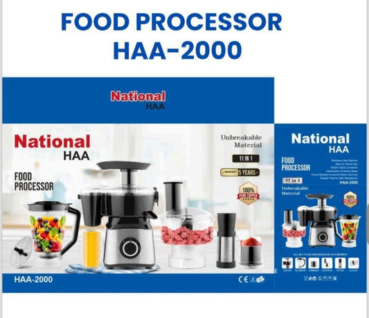 NATIONAL FOOD PROCESSOR HAA-2000