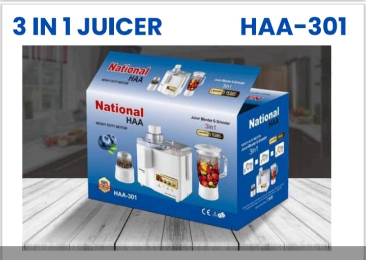 NATIONAL HAA 3 IN 1 JUICER HAA-301